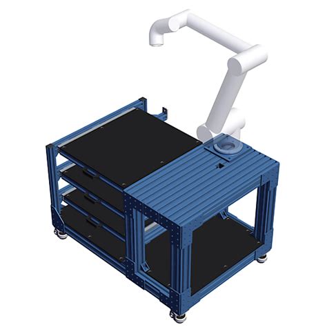 Drawer System For Machine Tending Medium Cobots Vention