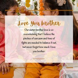 25 Meaningful I Love You Brother Quotes To Share Sibling Love