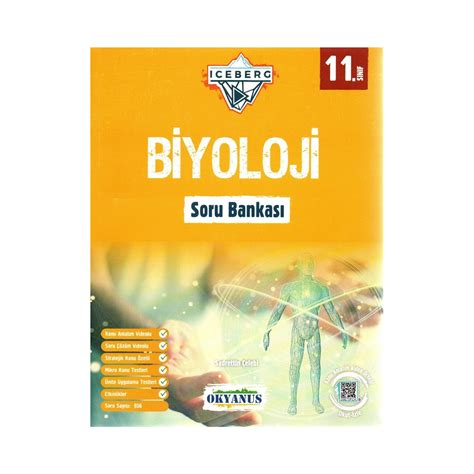 Okyanus Yayınları 11 Sınıf Iceberg Biyoloji Soru Bankası Kitabı