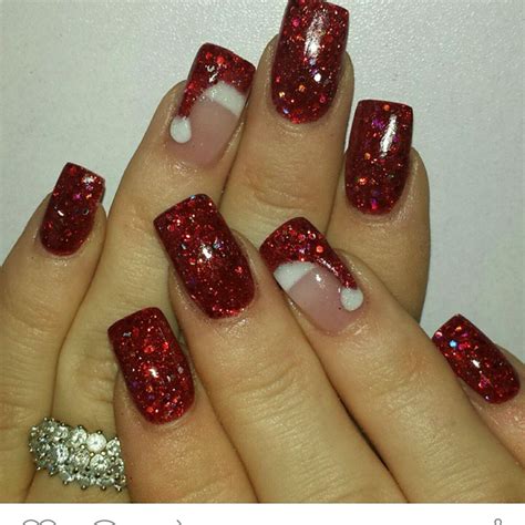 Pin By Santa Annas Christmas Shop On My Style Santa Nails Christmas