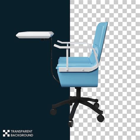 Archivo psd gratis render 3d de silla isométrica Archivo PSD Premium