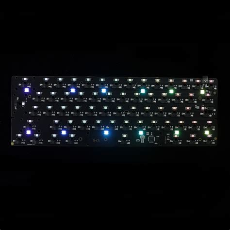Ymd Gh Iso Rgb Via Vial Hot Swap Hot Swappable Kailh Socket Pcb Fully Programmable