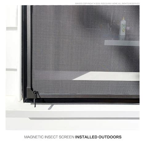 Customized Magnetic Insect Screen For Windows Sunnyhomes Nz