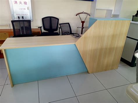 2.4M Reception Desk - Mutileon Furniture