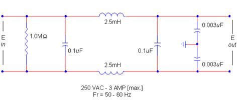 Filtro De Ruido Ac 120v 60 Hz Foros De Electrónica