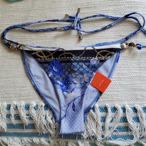 River Island Resort Swim Sexy Bikini Bottom Has Gold Trim So River Island Resort Nwthp