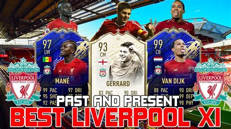 Past And Present Liverpool Squad Builder Fifa Ultimate Team Youtube