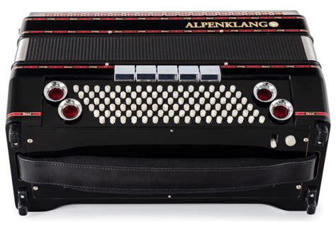 Alpenklang Pro Akkordeon Iv Mhr Schwarz