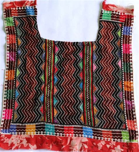 Free Shipping Indian Vintage Neck Yoke Embroider Work Etsy Fabric