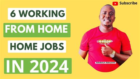 Working From Home Jobs 2024 No Experiences Needed Top 6 Youtube