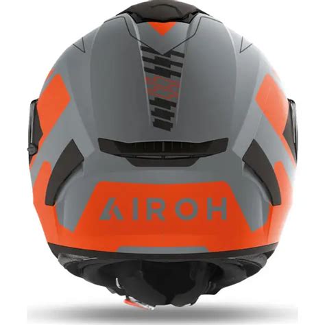 Casco Integrale Airoh Spark Rise Arancio Opaco