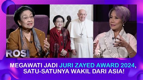 Nu Dan Muhammadiyah Terima Zayed Award 2024 Sebagai Juri Megawati