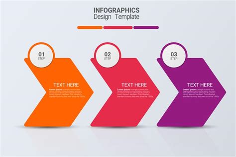 Three Steps Infographics Vector Business Vector Art At Vecteezy