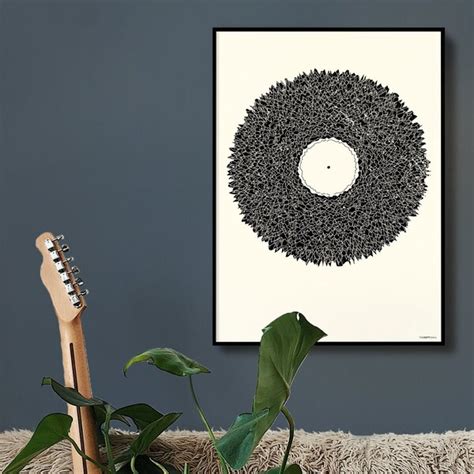 Broken Record Art - Etsy