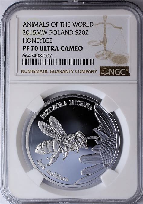 WT 20 zł 2015 Pszczoła Miodna NGC PF70 MAX 16117245856 Allegro pl