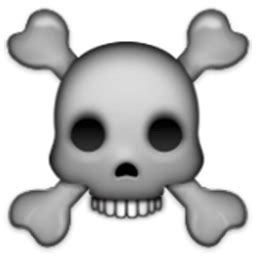 Skull Emoji Sticker Transparent Png Skull Png Transparent Background Images