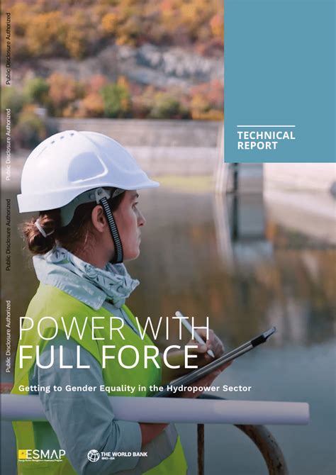 Power With Full Force Getting To Gender Equality In The Hydropower