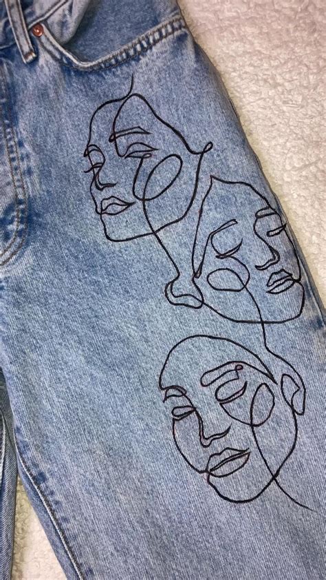 How To Paint On Jeans Steps With Photos Artofit