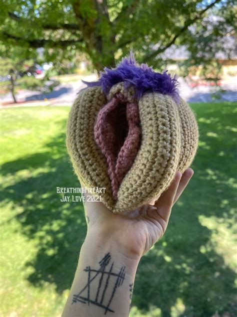 Sex Education Vagina Model Crochet Digital PDF Educational Handbook Etsy