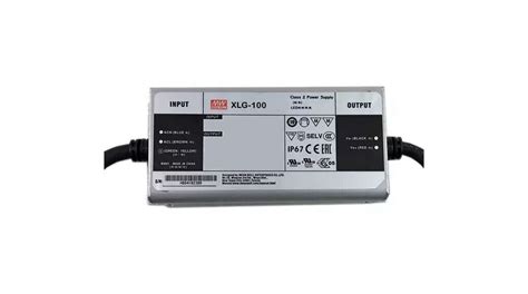 XLG 100 H A MEAN WELL LED Driver 100W 2 78A 26 56V IP67