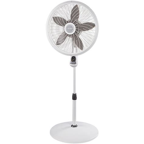 Lasko 18 Adjustable Cyclone Pedestal Fan With Remote Control White