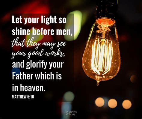 Matthew 5 16 Lds Scripture Of The Day