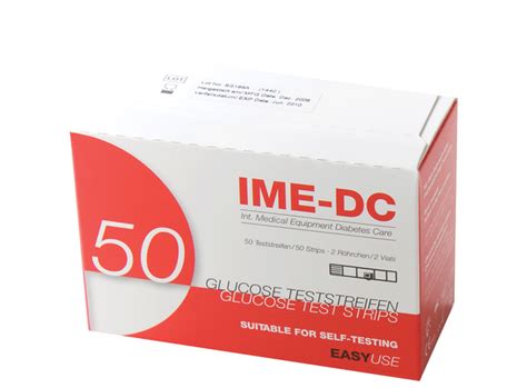 Тест-полоски для глюкометра Ime-dc/име диси N50 купить в Москве, цена 0 ...