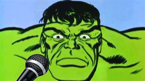 Comic Book Karaoke Lounge 01 The Hulk Sings Rainbow Connection Youtube