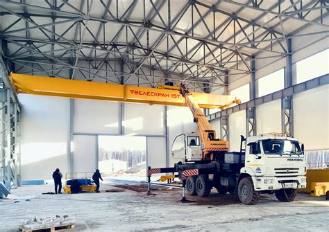 Купить мостовой двухбалочный кран в Перми | крановый завод Велес Кран