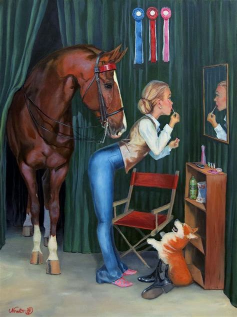 Jeanne Newton Schoborg Equine Artwork Saddlebred American Saddlebred