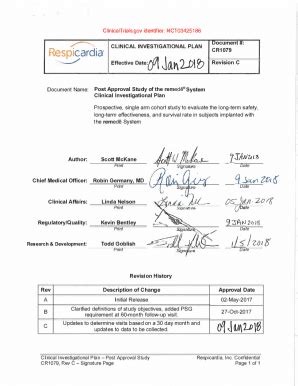 Fillable Online Post Approval Study Of The Remed System