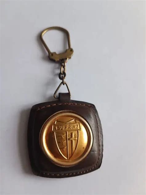 RARE PORTE CLÉS N S U PRINZ Automobile Garage Grammont AUDI Keychain