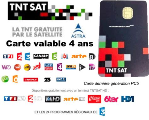 Carte Neuve Tntsat Ans Pc Hd Aervi Boutique