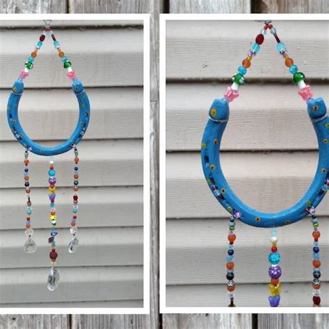 Horseshoe Suncatcher Etsy