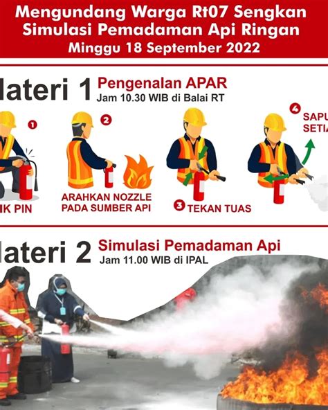 Kegiatan Pelatihan Cara Penggunaan APAR Guna Meningkatkan Kesiapsiagaan