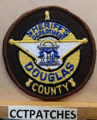 DOUGLAS COUNTY, GEORGIA SHERIFF POLICE SHOULDER PATCH GA | eBay