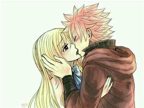 Natsu And Lucy Kiss Fairy Tail Ships Natsu Fairy Tail Natsu X Lucy