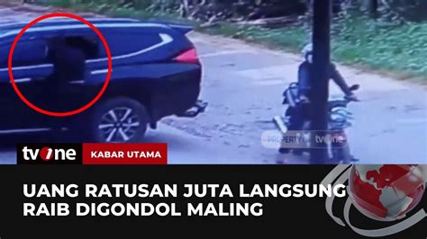 Pencurian Modus Pecah Kaca Mobil Di Bandar Lampung Uang Rp Juta