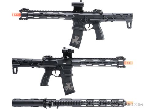 G G Cobalt Kinetics Licensed BAMF TEAM Airsoft AEG Training Rifle W G2