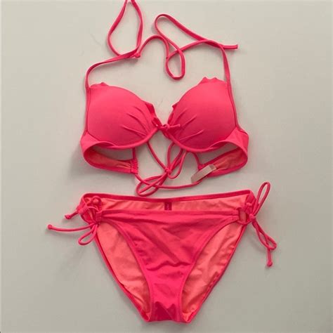 Victoria S Secret Swim Victorias Secret Swim Bikini Set Size Medium Poshmark