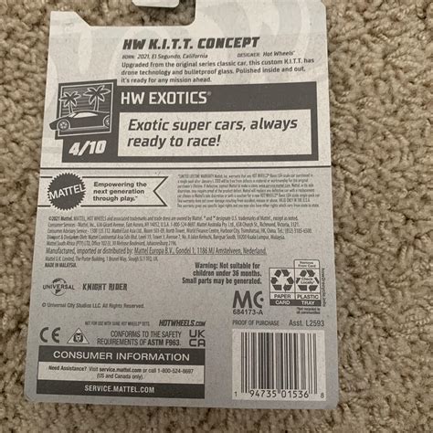 K I T T Concept Hot Wheel Depop