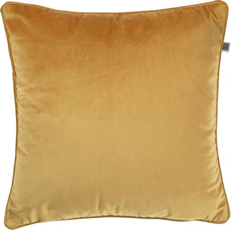 Dutch Decor Finn Sierkussen Velvet Golden Glow X Cm Geel