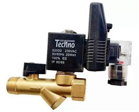 Techno ADV 15T 1 2 Inch Brass Auto Drain Valve With Timer I And