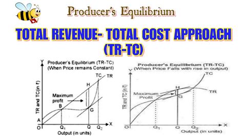 Producer S Equilibrium Total Revenue Total Cost Approach When