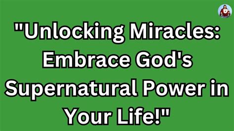 Unlocking Miracles Embrace Gods 🌈🕊️ Gods Message For You Today