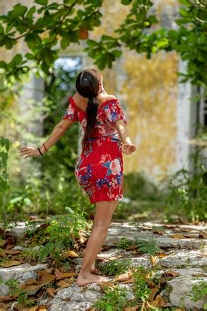 Gorgeous Nude Latin Model Poses Abandoned Editorial Stock Photo Stock Image Shutterstock