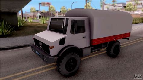 Mercedes Benz Unimog Vojno Vozilo For Gta San Andreas