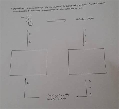 Solved Pts Using Retrosynthetic Analysis Provide A Chegg