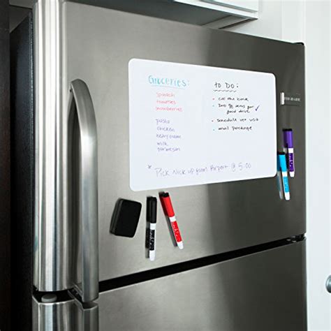 Magnetic Dry Erase Whiteboard Sheet For Kitchen Fridge With Stain