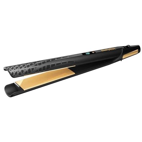 Babyliss ST430E 35mm Gold Hair Straightener LCD O